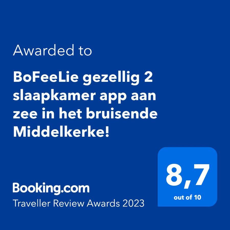 דירות Bofeelie Gezellig 2 Slaapkamer App Aan Zee In Het Bruisende Middelkerke! מראה חיצוני תמונה